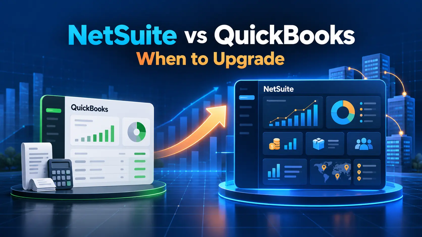 NetSuite vs QuickBooks: When Has a Growing Business Outgrown Accounting Software?